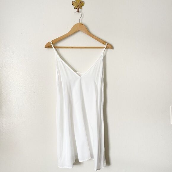 Free People White Lace midi dress Small - Picture 6 of 8